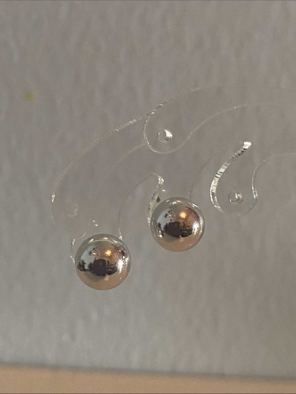 Classic Sterling Silver Ball Stud Earrings - Women’s Jewelry